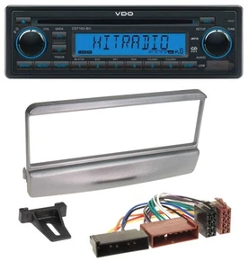 VDO AUX MP3 1DIN CD USB Autoradio für Ford Mondeo 96-02 Transit bis 06 Puma ab 9 - Bild 1 von 5