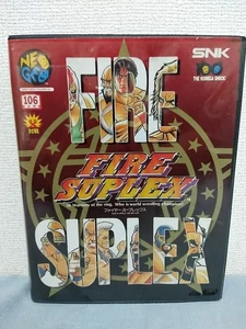 SNK Neo Geo Fire Suplex 3 Stück Bout ROM Cartridge Japan Import Spiel   - Bild 1 von 10