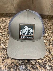 Columbia Mesh Snapback Mütze - Farbe: grün Mountain Art Patch Einheitsgröße (neu mit Etikett) - Bild 1 von 10