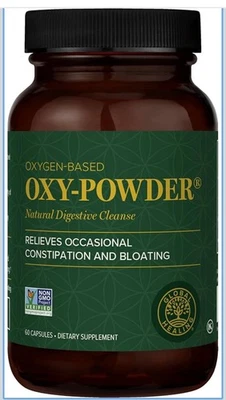 Oxy Powder Colon Cleanse & Natural Detox Pills for Constipation Relief 60Capsule - Image 1 of 4