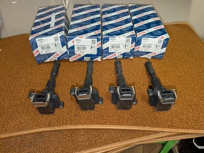 4x Bosch Ignition Coil 0221504029 For BMW E36 E46 E39 E38 E53 323i 528i 325xi - Image 1 of 4