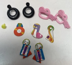 Vintage Mattel 80's Barbie Midge DollJewelry Earrings & Ring Lot - Picture 1 of 2
