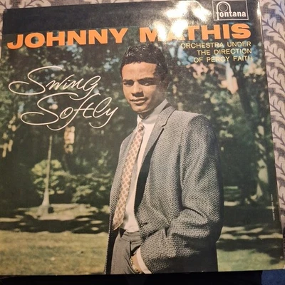 JOHNNY MATHIS "SWING SOFTLY" MONO VINYL LP 1958 VG+ - Image 1 of 4