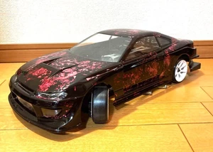Nissan Silvia S15 RC Car Body Shell Only 1:10 Painted YOKOMO - Picture 1 of 6