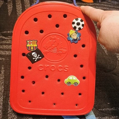 Crocs Classic Backpack Unisex Red & Blue - Image 1 of 4