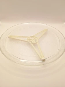 Pre Owned Glass Tray / Plate for Sharp Half Pint Microwave Ovens  A060 + Arm!  - Picture 1 of 2