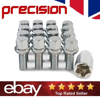 12 x Wheel Nuts Bolts and 4 x Locking Nuts for Skoda Citigo Alloys - Image 1 of 4
