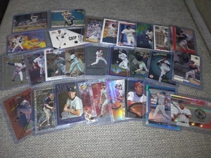 Boston Red Sox 25 Card Lot 5 #d Nomar Pedro CurtS. Finest Chrome Holo - Picture 1 of 3