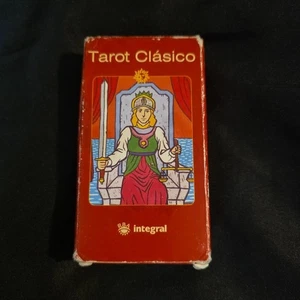 Tarot Clasico Integral Spanish Tarot  78 Cards Vintage Complete Deck - Picture 1 of 16
