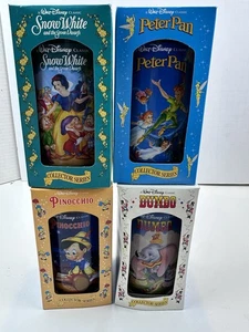 LOT OF  4 VINTAGE 1994 WALT DISNEY COLLECTORS SERIES BURGER KING CUPS - NEW - Picture 1 of 3