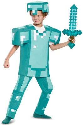 Minecraft Armor Deluxe Child Costume - Image 1 of 4
