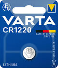 100X Varta Cr1220 Lithium Button Cell 3V Blister Of 1 Vcr1220, Dl1220, Br1220
