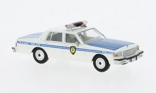 Brekina 19710 - 1/87 Chevrolet Caprice, 1987, New York City Transit Police - Neu - Immagine 1 di 1