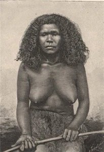 Native of Maré, Loyalty Isles. New Caledonia. Melanesia 1885 old antique print - Picture 1 of 1