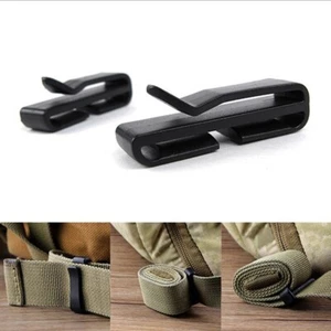 2 Pi??ces Molle Attache Sangle Boucle Sangle Ceinture Fin Clip Ajuster Sac ?? - Photo 1/49
