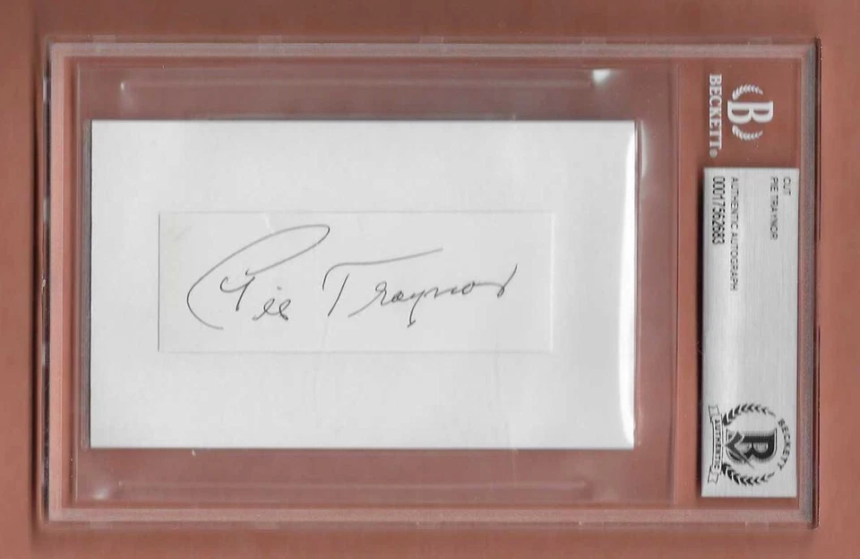 ПИРОГ ЛОТОК АВТОГРАФ ВЫРЕЗАТЬ BECKETT СЕРТИФИЦИРОВАННЫЙ ПИТТСБУРГ ПИРАТЫ ЗАЛ СЛАВЫ - Изображение 1 из 1