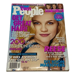 Vintage Teen People Magazine OCT 2005,Reese Witherspoon,Tyra Banks,Usher,TOP 10 - Picture 1 of 24