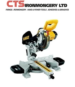 DEWALT DCS365N Mitre Saw (Body Only) Cordless 18V 184mm - Picture 1 of 5