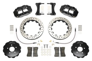 Wilwood Superlite 6R Front Big Brake Kit,Audi A4,RS4,S4,S5,13" Drilled Rotors,Bl - Picture 1 of 6