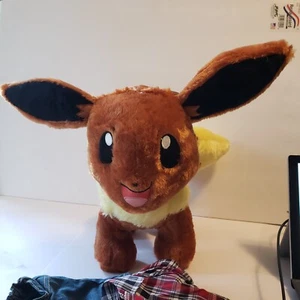 BAB Build A Bear Pokemon Eevee 16" Peluche Animal con Etiquetas Camisa Pantalones - Imagen 1 de 12