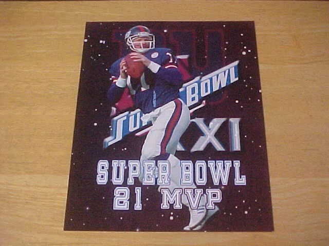 Phil Simms Giants Super Bowl XXI MVP 8X10 Photo  FREE SHIPPING 3 More - Image 1 of 1
