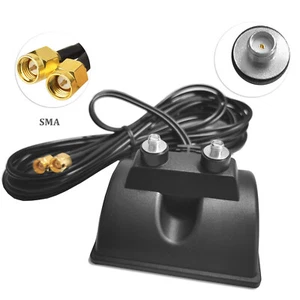 B66C WLAN Antenne verlängerungskabel 2 SMA Kabel WIFI Antenne Magnet Standfuß 3m - Bild 1 von 10