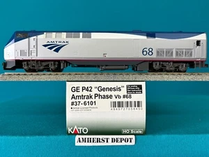 37-6101 Kato  Amtrak  P42 Genesis Locomotive #68 DCC Ready HO Scale  New - Picture 1 of 1