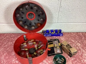 VINTAGE ANTHES FORCE OILER CO auto bulb Mazda lamp and fuses turn signal case - Picture 1 of 15