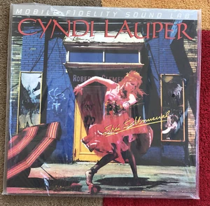 CYNDI LAUPER She’s So Unusual USA LP LTD ED MOBILE FIDELITY HQ PRESS RARE SEALED - Picture 1 of 3