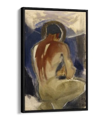 HELENE SCHJERFBECK, LADRÓN EN PUERTA DEL PARAÍSO - EFECTO FLOTANTE LIENZO IMPRESIÓN ARTÍSTICA Foto 1 de 4