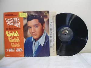 Elvis Presley LP Girls Girls Girls 1962 Mono Long Play Orig! Return To Sender - Imagen 1 de 9