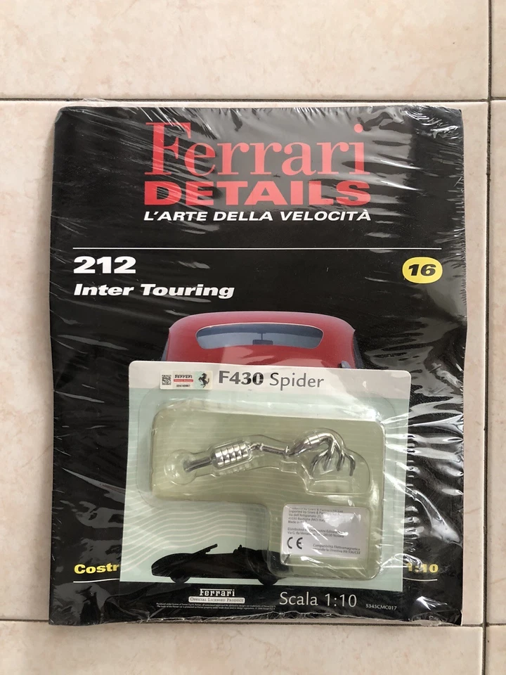 Costruisci La tua F430 Spider Scala 1:10 Uscita N 16 - Immagine 1 di 1