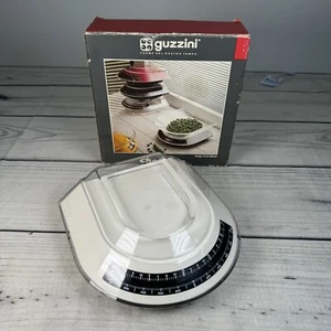 Báscula de cocina Guzzini Chef Line vintage blanca caja original años 80. Furio Minuti  - Imagen 1 de 12