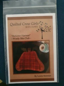 Quilted Crow Girls Designs Autumn Harvest Wooly Bits Club By Leonie Bat preowned - Foto 1 di 2