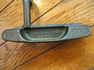VINTAGE PING PAL KARSTEN GOLF PUTTER 35,5" RECHTSHÄNDER STAHLSCHAFT 85020 - Bild 1 von 12