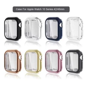 Do Apple Watch Case Series 10 Screen Protector Futerał ochronny Cover Nowy - Zdjęcie 1 z 20