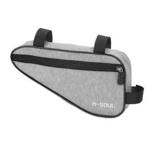 Bike Frame Bag Tube Pouch Cycling Bicycle Water Resistant Storage Soft Shell