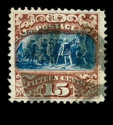 momen: US Stamps #119 Pictorial PSE Graded 85 LOT #87816 - Image 1 of 3