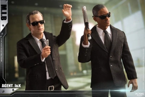 PCTOYS PC022C 1:12 Kevin Brown& Agent Jay Men in Black Action Figure Doll Toys Cover