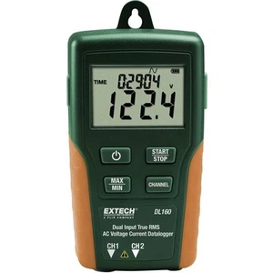 Multi-Datenlogger Extech DL160 Messgröße Strom, Spannung 10 bis 600 V/AC 10 bis - Bild 1 von 4