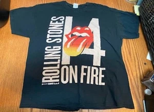 T-SHIRT : ROLLING STONES - 14 ON FIRE Concert Tour 2014 Australia XL - Bild 1 von 3