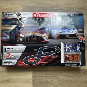 Juego Coche Ranura Carrera Evolution Flames & Fame Escala 1/32 20025245 Nuevo Caja Dañada - Imagen 1 de 13