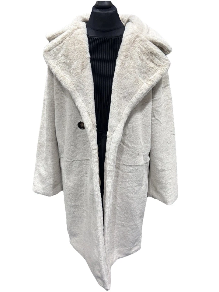 Ladies girls  women winter warm fur coat fashion long coat jack jacket  - Image 1 of 4