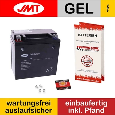 Husqvarna Nuda 900 R, 2012-2015, Battery Gel, Maintenance Free (inc £7.50 deposit) - Image 1 of 4