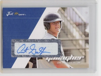 2008 Just Autographs Austin Gallagher AU #26 Dodgers Signatures - Image 1 of 2