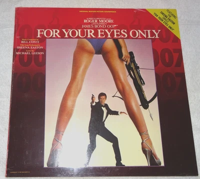 LP: Bill Conti - For your eyes only, James Bond 007 Soundtrack, 1981, MINT!  1,- - Bild 1 von 2