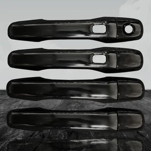 Cubiertas de manija de puerta negras con reflejos automáticos con llave inteligente para Ford Explorer 2011-19 - Imagen 1 de 3