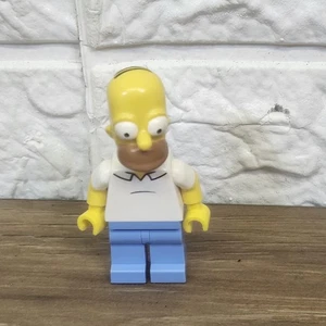 LEGO Homer Simpson Minifigure. The Simpsons. Barts Dad. Donuts - Picture 1 of 2