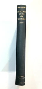 The Literature of the New Testament XV E F Scott Christian 1955 Vintage HC Book - Picture 1 of 9