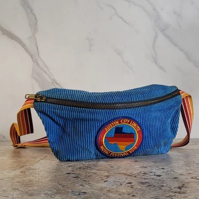 Riñonera de pana vintage Aviator Nation Austin City Limits Festival 2015 Foto 1 de 4